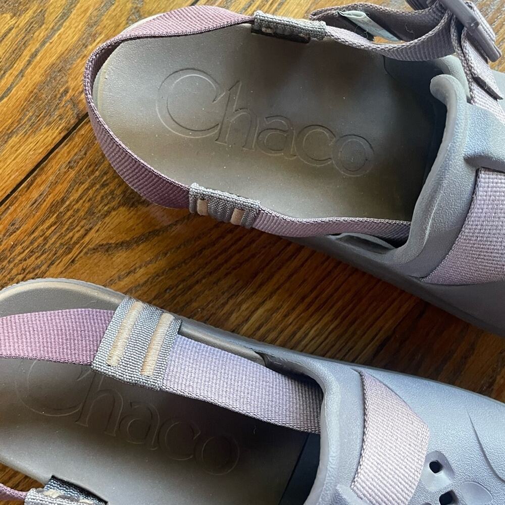 Chaco Women’s Sz 9 Chillos Clog Sandals in Sparrow Purple - Picture 9 of 10